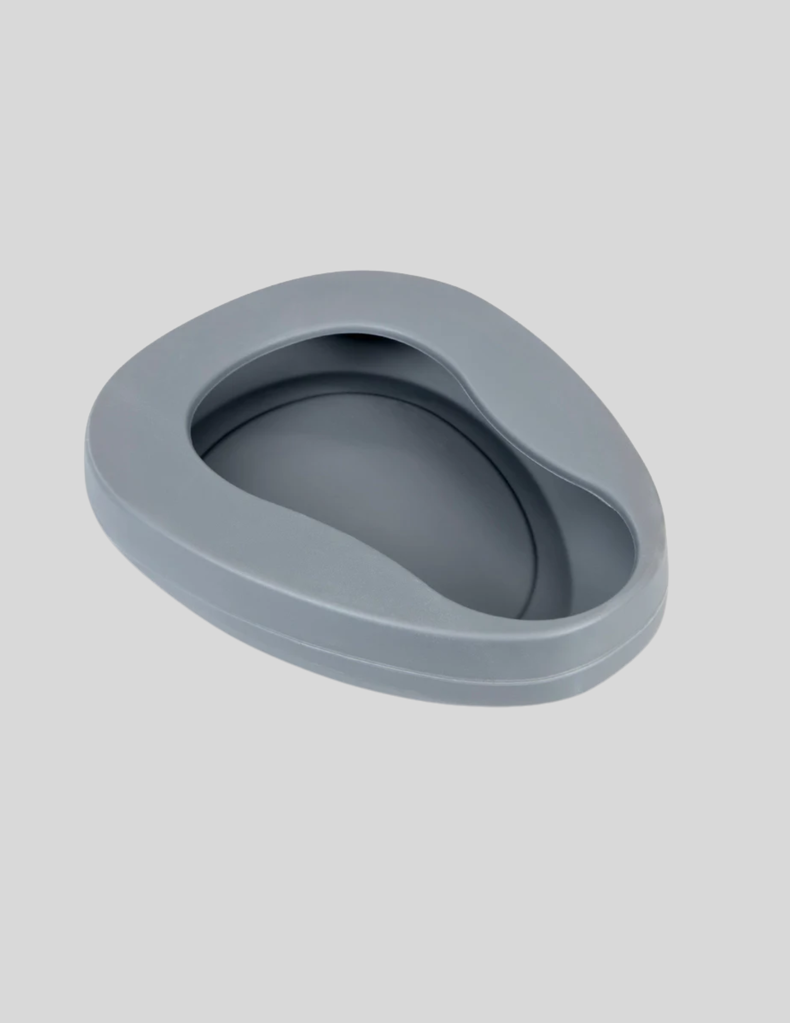 Gray toilet cushion