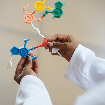 Chemistry set representing testosterone compounding