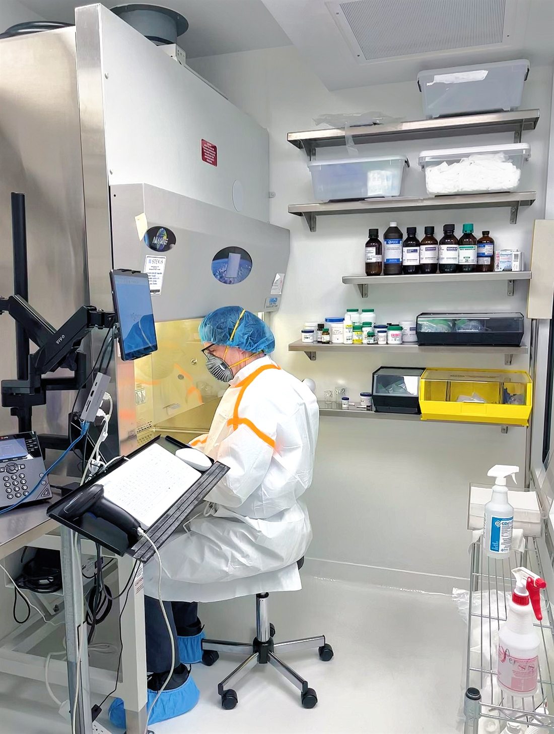 Access Family Pharmacy sterile compounding laboratory suite